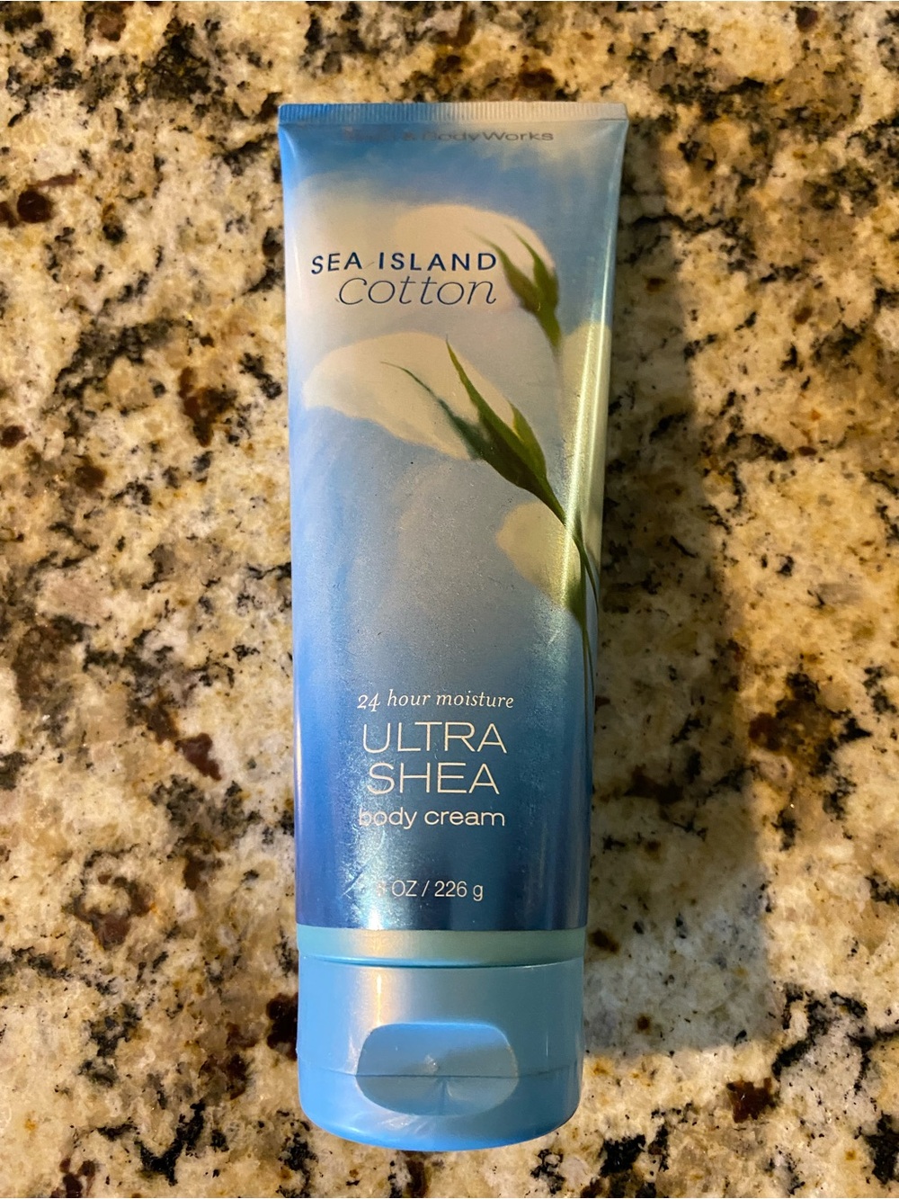 Bath & Body Works Sea Island Cotton Ultra Shea Body Cream - Blue